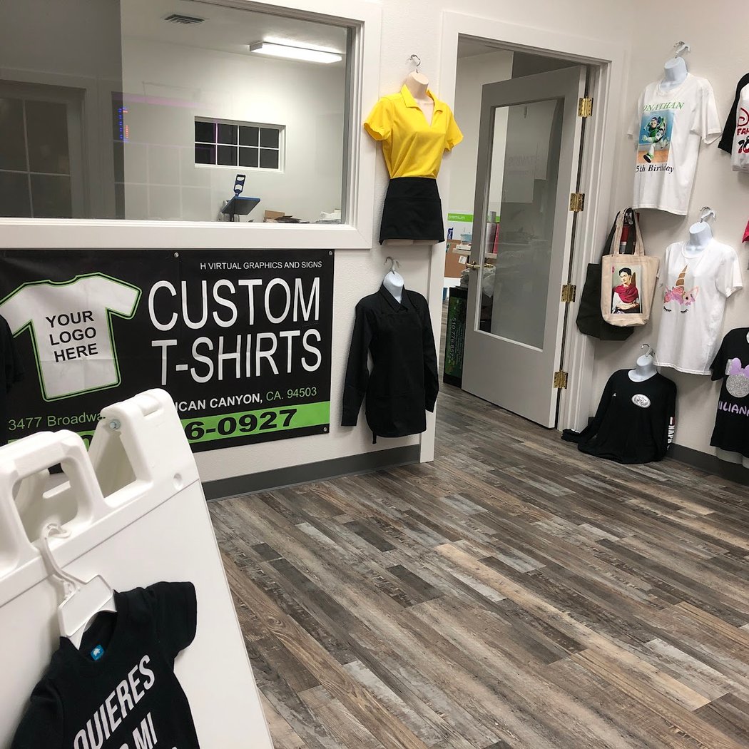 Custom t-shirts & signs American Canyon 3