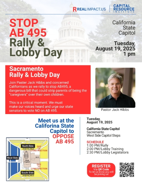STOP AB 495 Rally and Lobby Day 1
