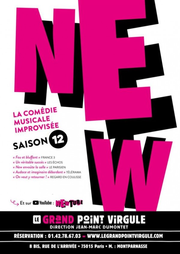 New - La Comédie musicale improvisée 2