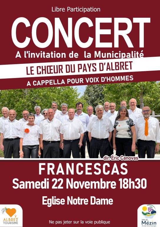 Le Chœur du Pays d'Albret 1