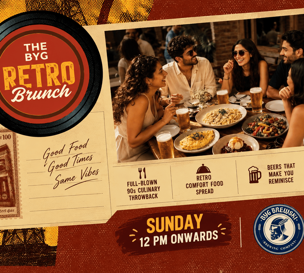 The Byg Sunday Brunch: Back to the 90s Edition