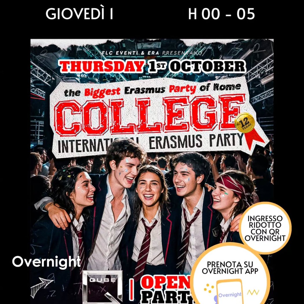 Erasmus Party College 1