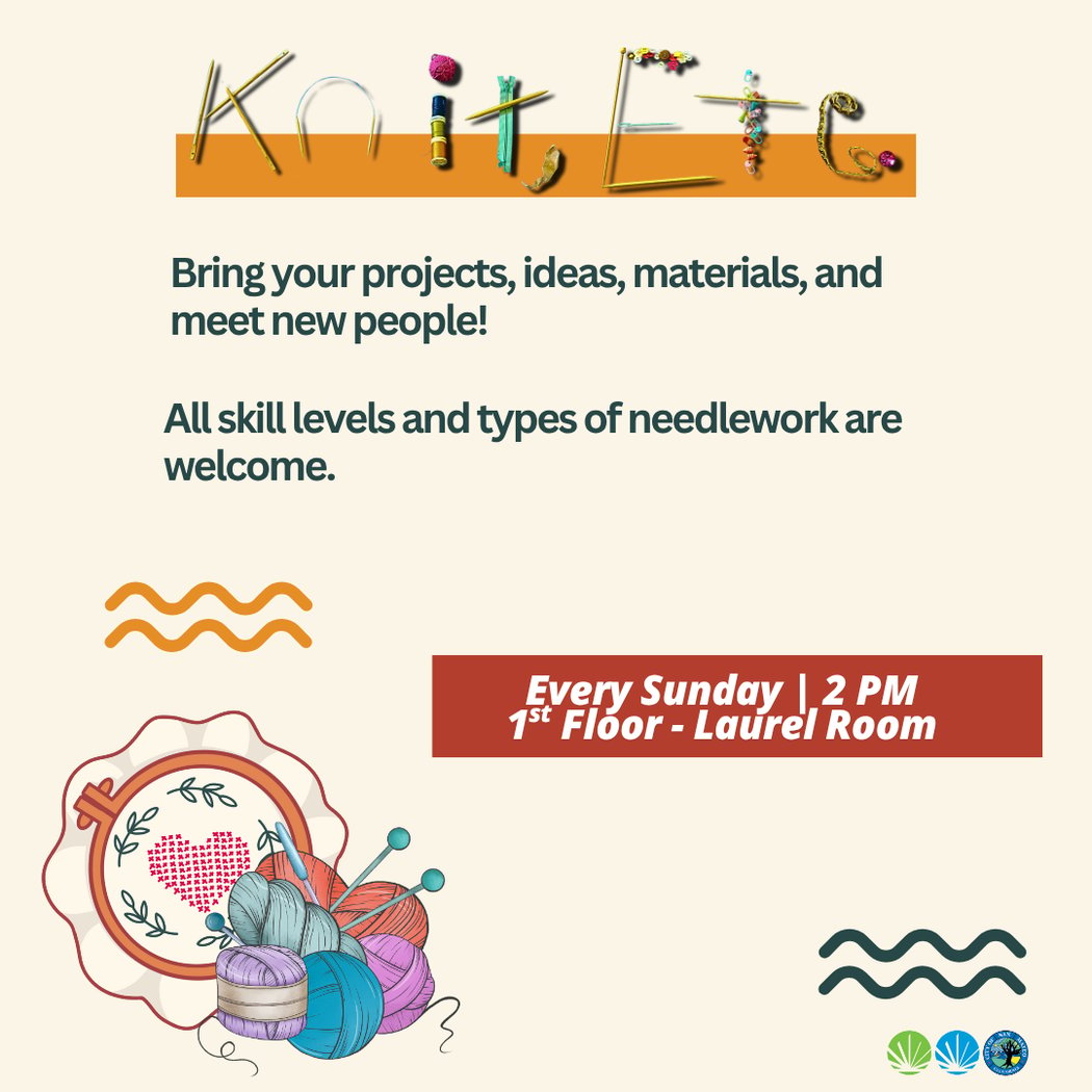 Knit, Etc. @ The Library 1
