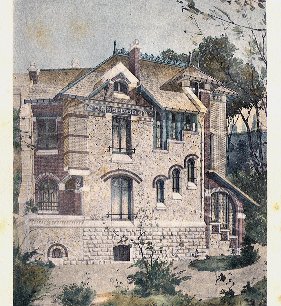 Hector Guimard, ses œuvres de jeunesse 1