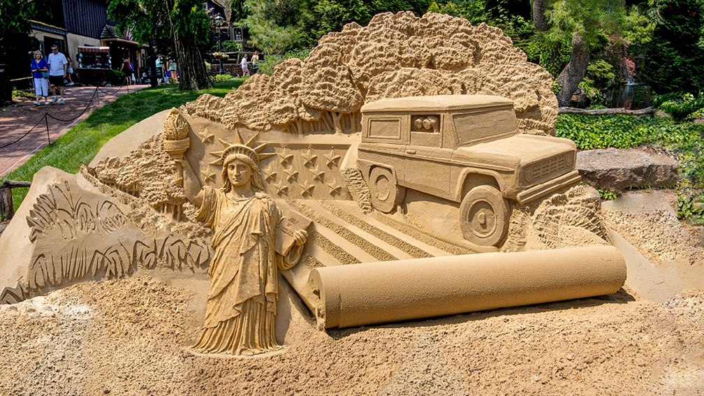 Sights in Sand: An American Road Trip