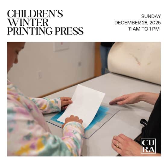 Children's Winter Printing Press 1