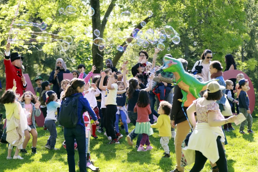 Chasse aux œufs et animations familiales 1