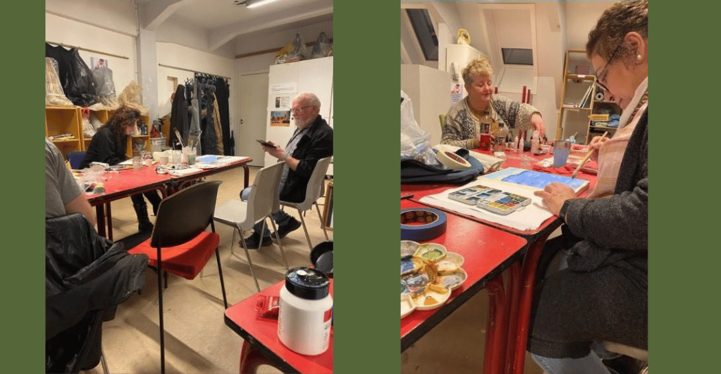 Kunstforeningen - Akryl- og akvarelmaling - Sommerferie til 1/9! 1