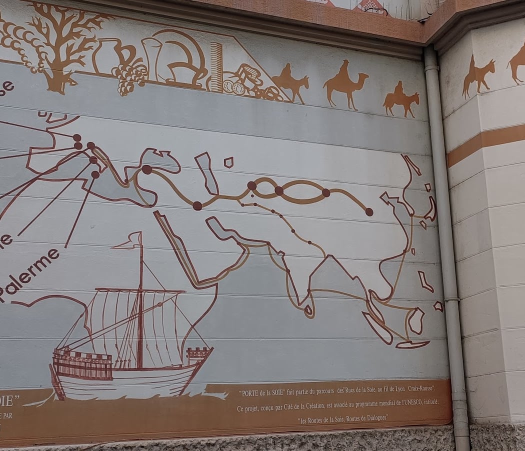 Fresque "Route de la Soie 3
