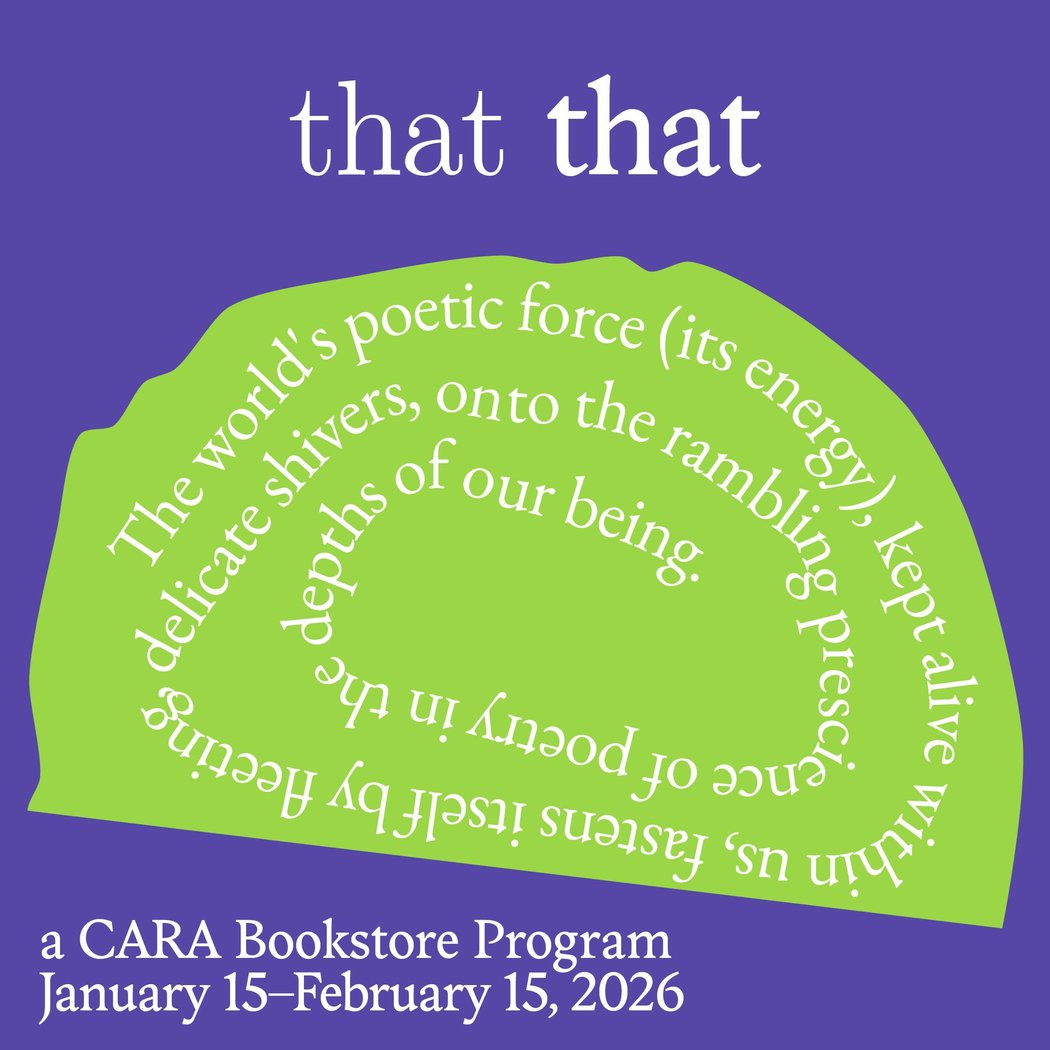 THAT THAT: A BOOKSTORE PROGRAM 1