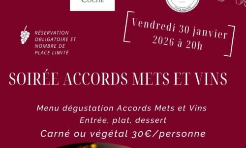 Soirée Accord Mets et Vins 1