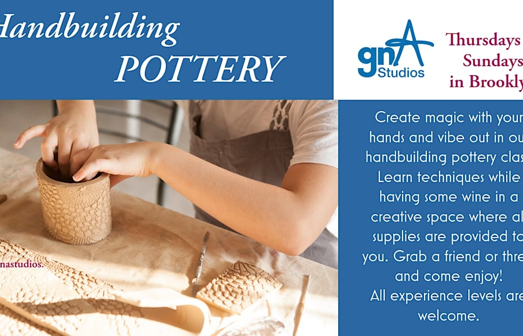 Handbuilding Pottery Workshop 1