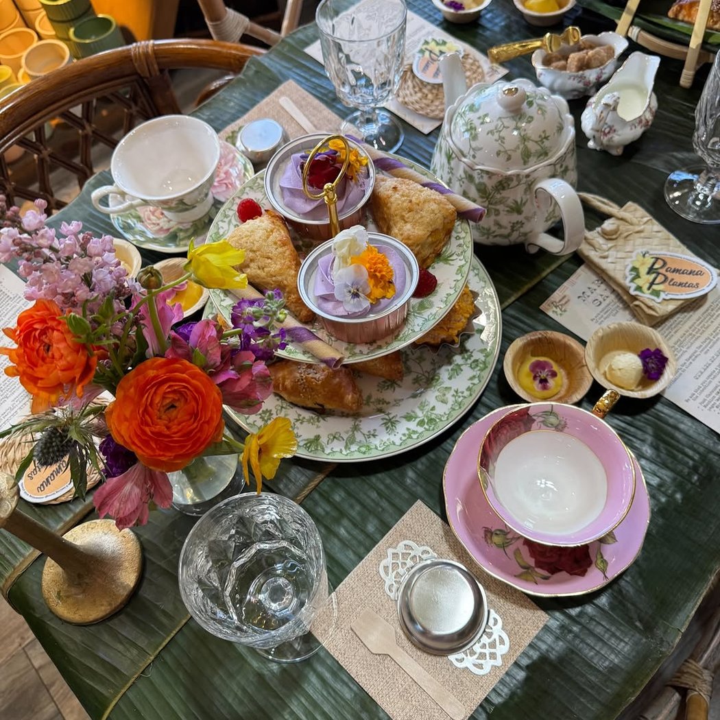 Filipino Kamayan Tea Party Experience 1
