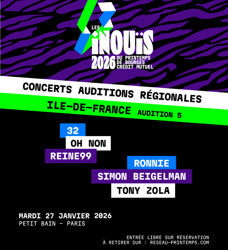 Les iNOUîS du Printemps de Bourges 1
