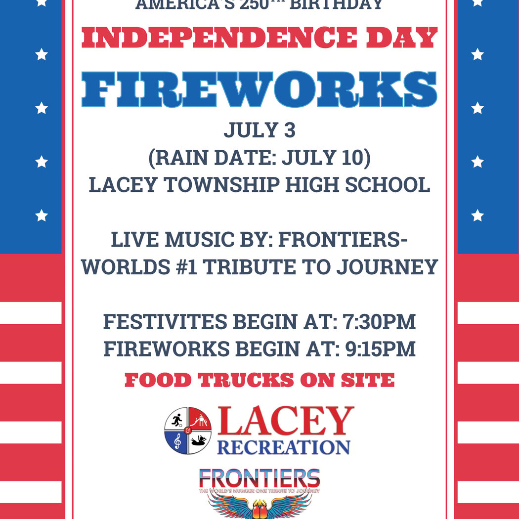 Lacey Township Independence Day Fireworks 1