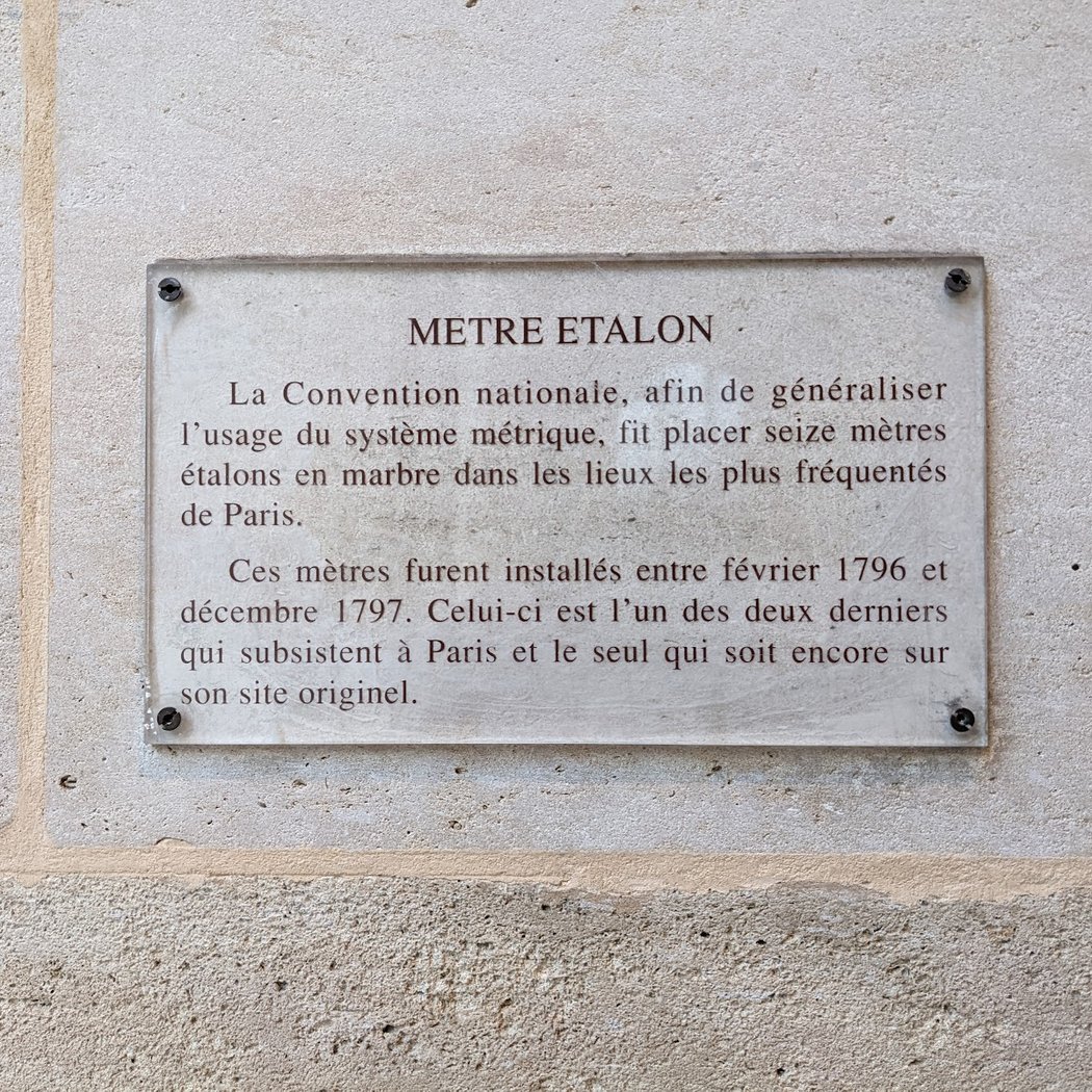 Mètre étalon 3