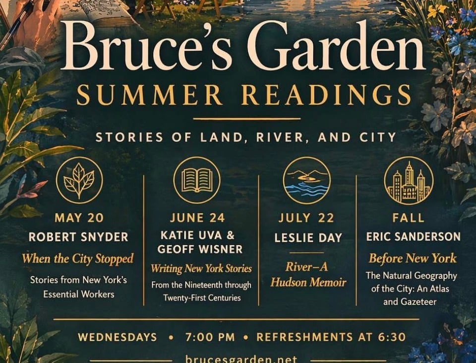 Bruce’s Garden: Summer Readings! - Leslie Day