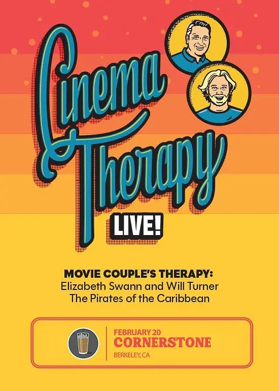 CINEMA THERAPY LIVE! Movie Couple Therapy: Elizabeth Swann and Will Turner 1
