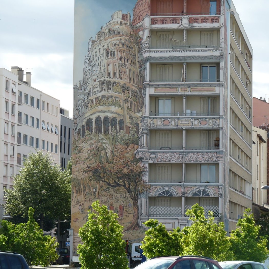 Fresques "La Tour de Babel" 2