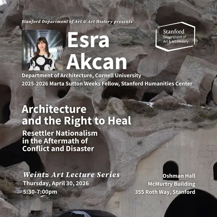 Weintz Art Lecture Series: Esra Akcan 1