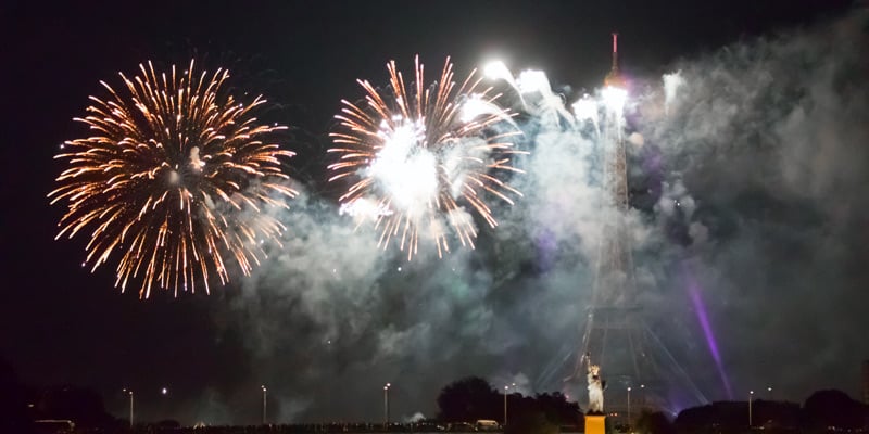 Bastille Day Fireworks Display 1