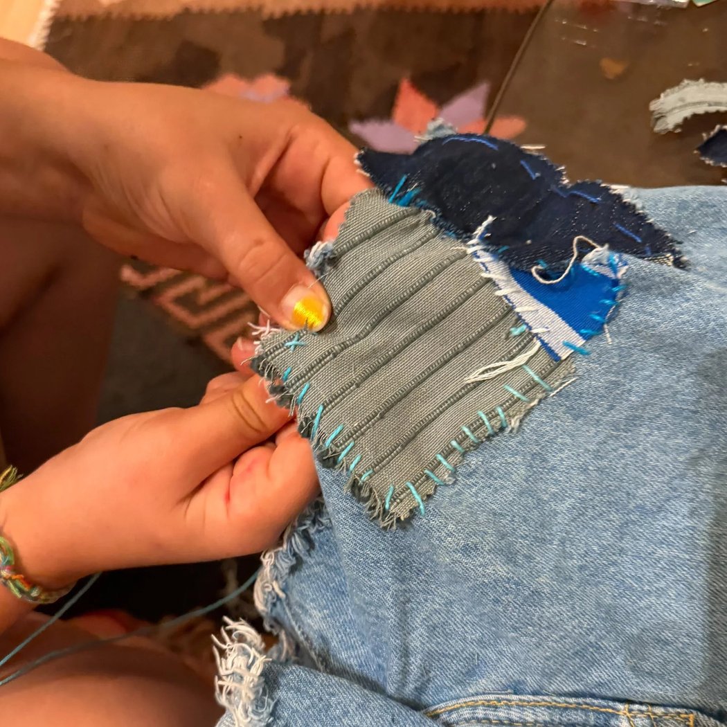 Seasonal Mending Circle 1
