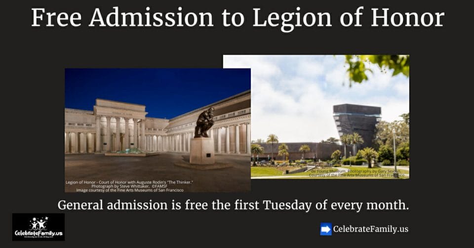 Legion of Honor Museum – Free Day 1st Tuesday 1