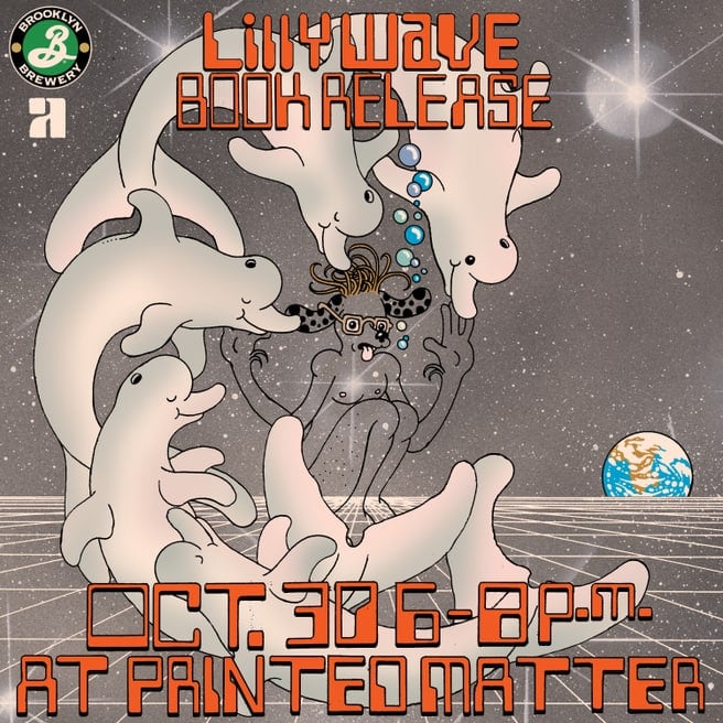 Brian Blomerth: Lilly Wave - Book Launch 1