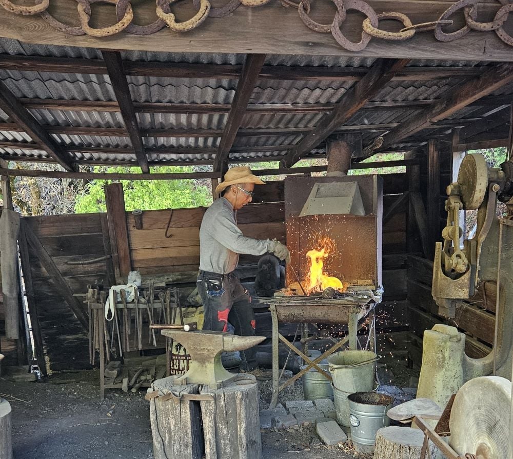 Blacksmithing Demonstration 1