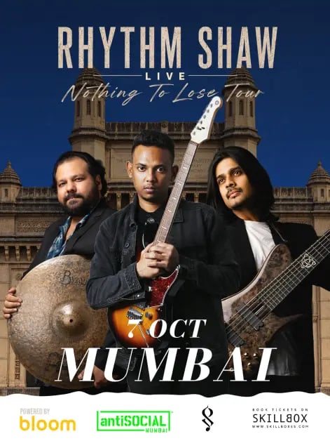 Rhythm Shaw Live Nothing To Lose India Tour 2026
