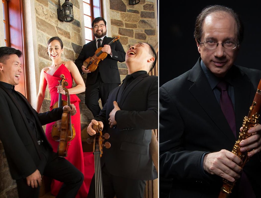 Parker Quartet & Charles Neidich 1