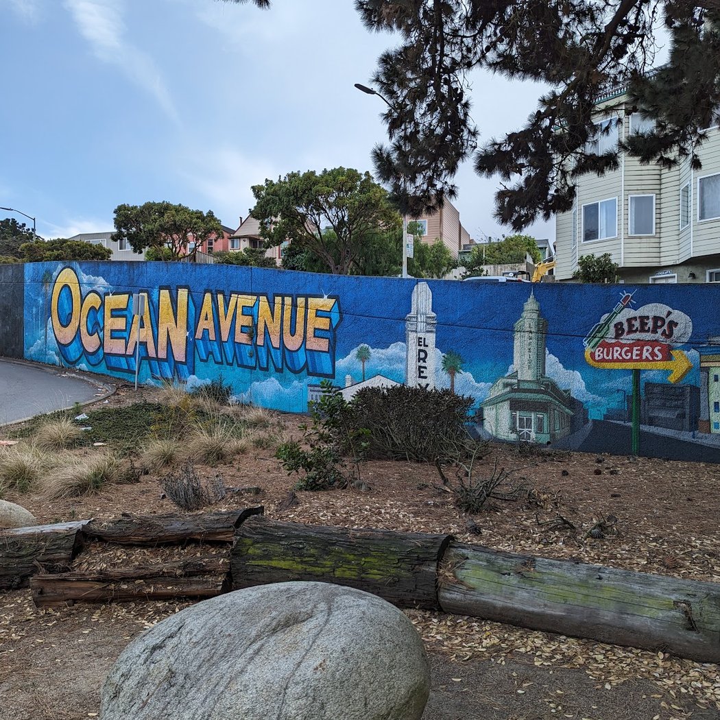 Welcome To Ocean Avenue Mural 2
