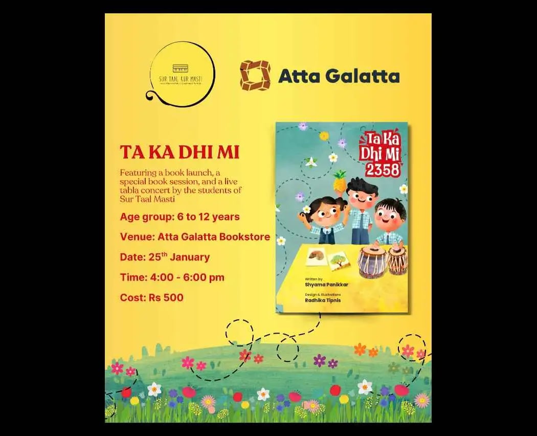 Ta Ka Dhi Mi: Book Launch and live tabla concert 1