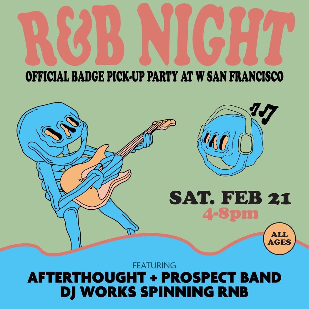 Badge Pick-up party and R&B Night 1