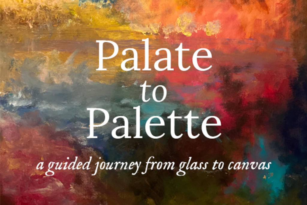 Palate to Palette Wine & Paint Night 1