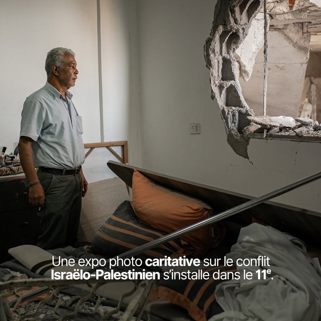 Exposition photo Thomas Dévényi sur le conflit Israélo-Palestinien 1
