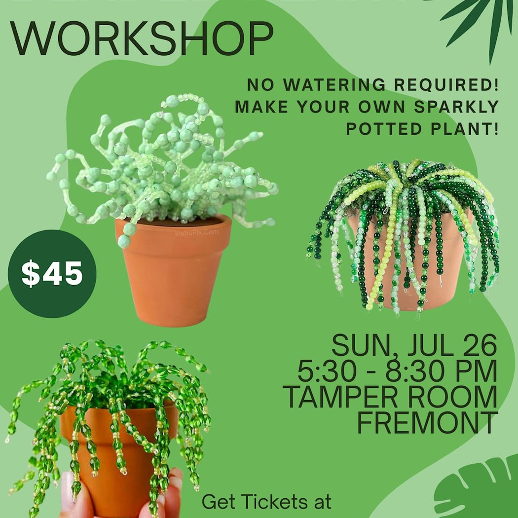 Beaded Plant Workshop 1