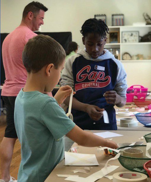 Midwinter Recess - Family Art Workshops (Collage) 1