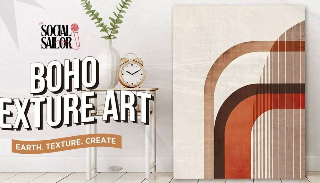 Boho Texture Art Date 1