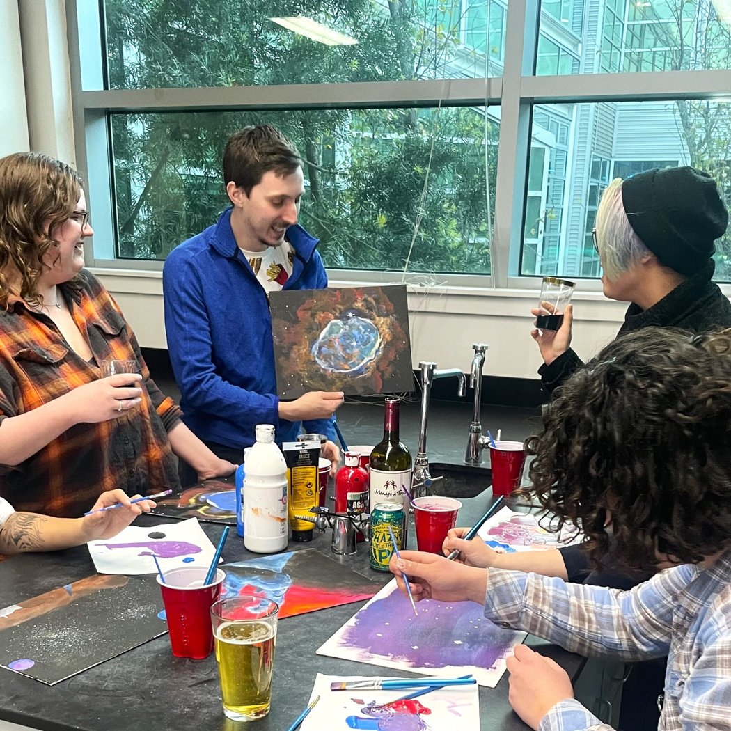 Paint & Sip: Alien Flora 1