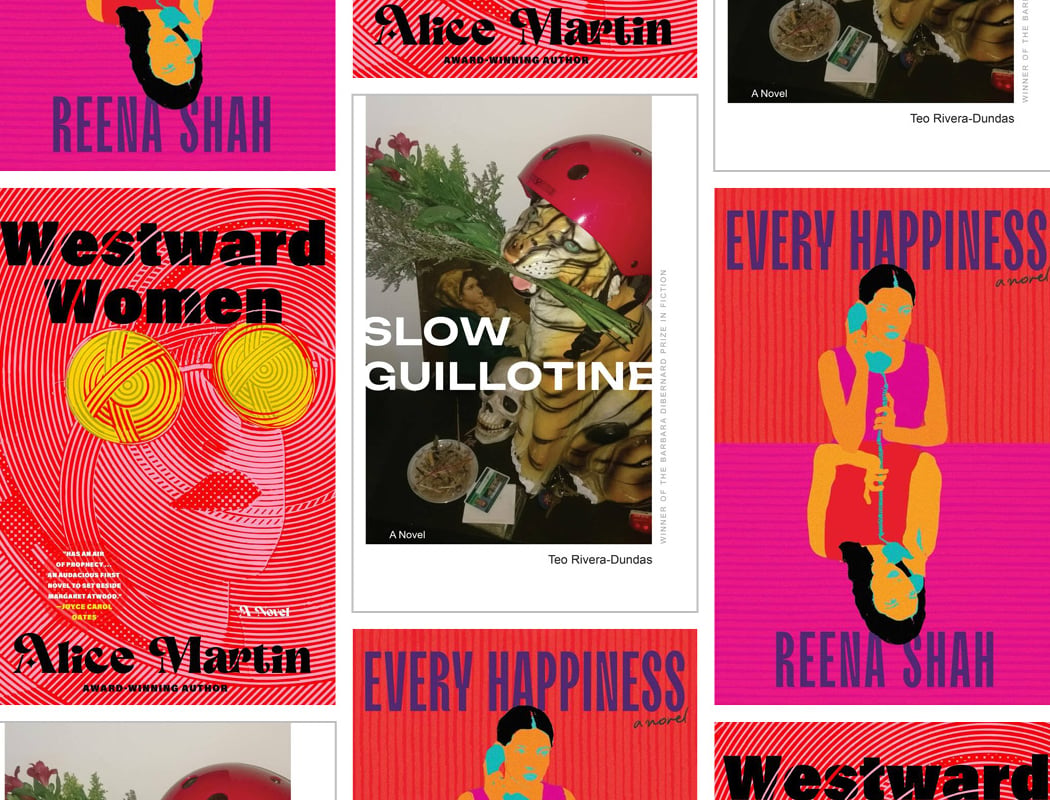 FIRST NOVEL FRIDAY: WESTWARD WOMEN, SLOW GUILLOTINE, AND EVERY HAPPINESS 1
