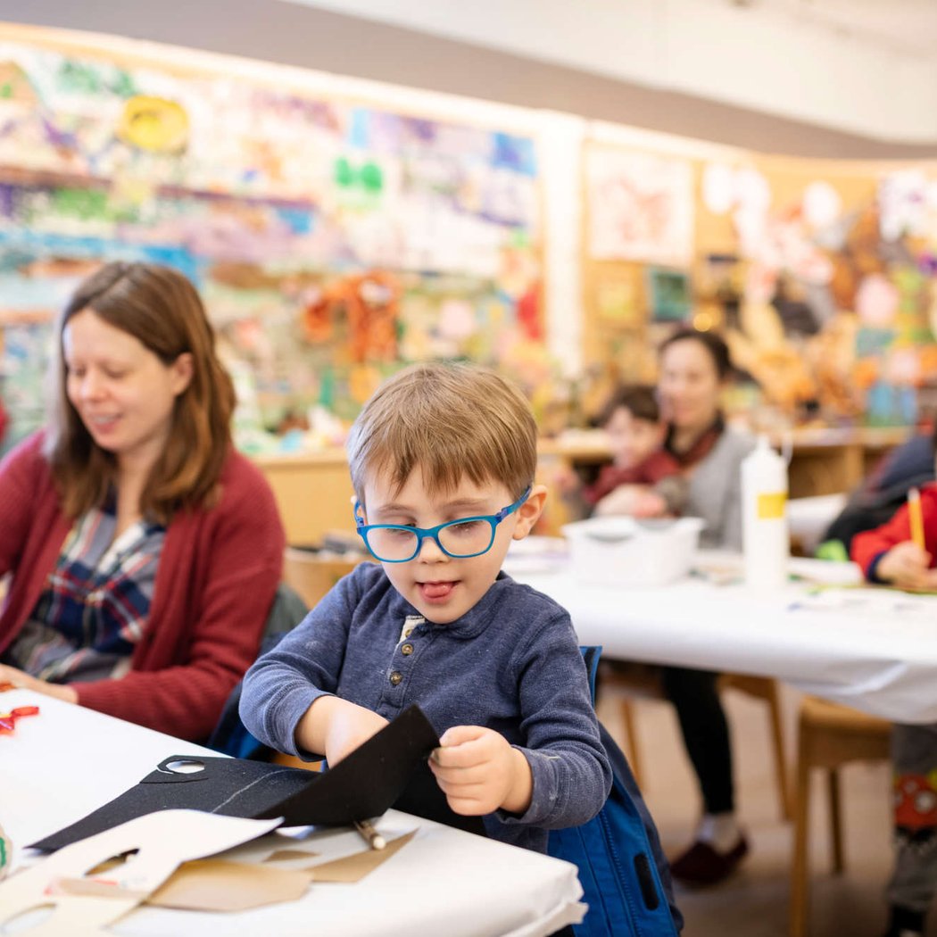 Family Art Project: Starry Night Sky 1