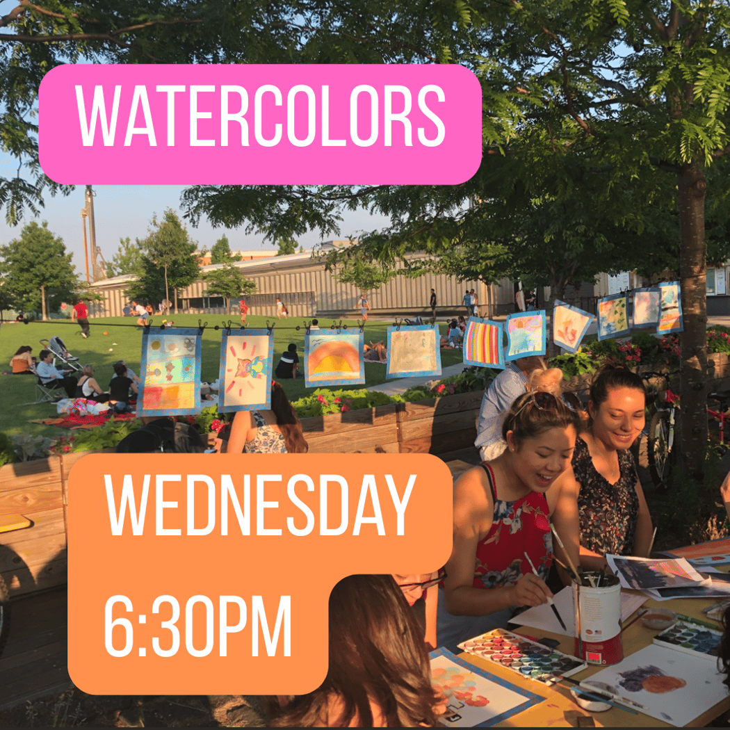 Watercolors on the Waterfront