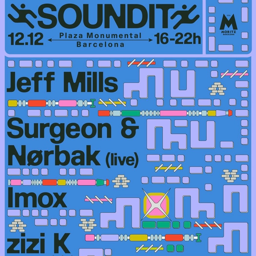 SOUNDIT: Jeff Mills, Surgeon & Nørbak (live), Imox +