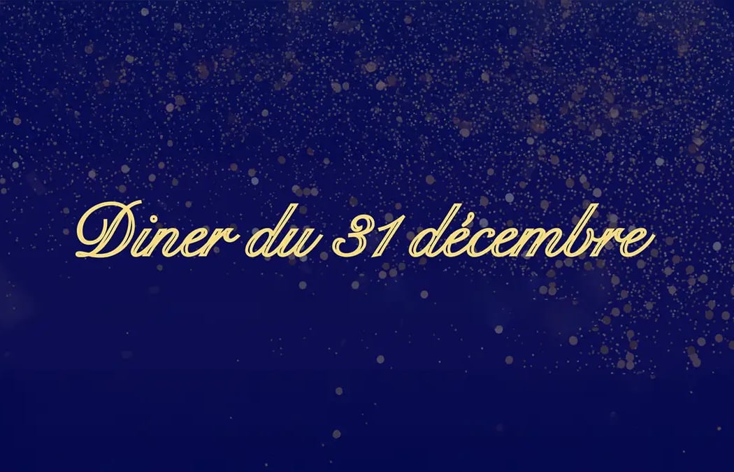 Menu du Réveillon 2025 2