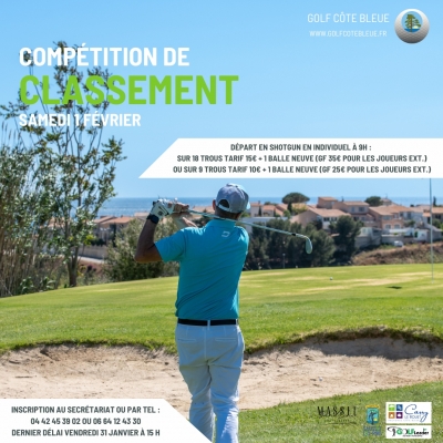 COMPETITION DE CLASSEMENT 1