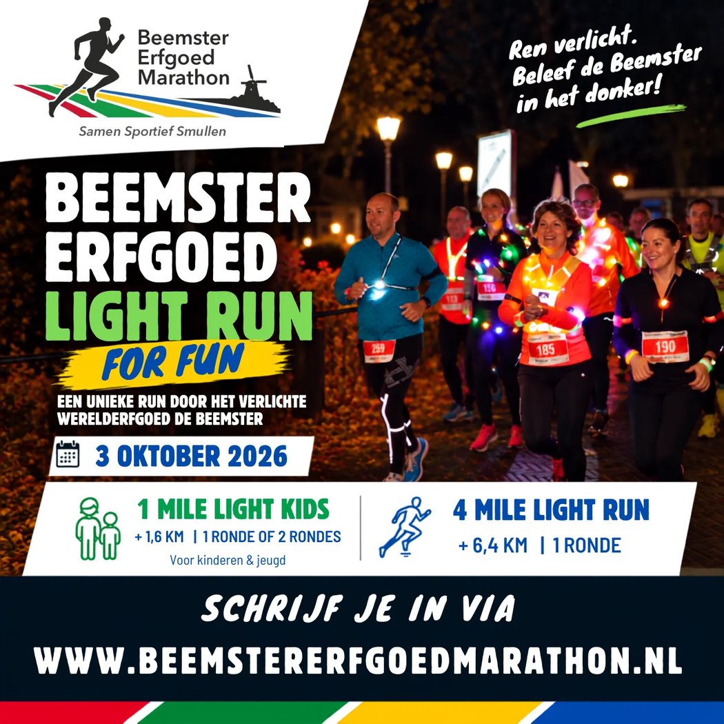 Light Run - Beemster Erfgoed Marathon 1