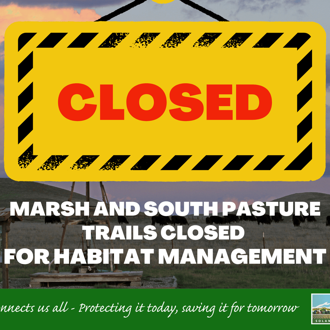 Rush Ranch - Marsh Trail & South Pasture Closure 1