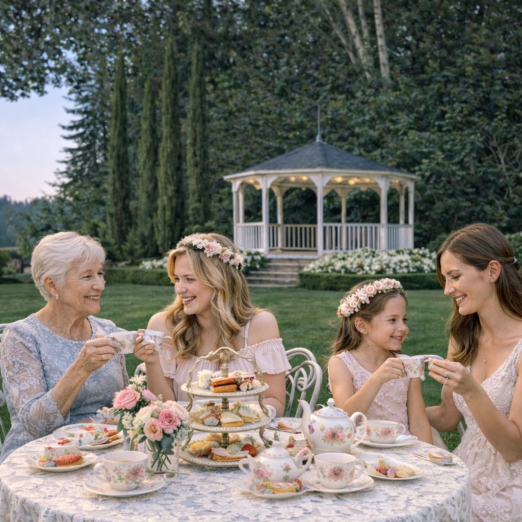 Mom & Me Floral Tea 1