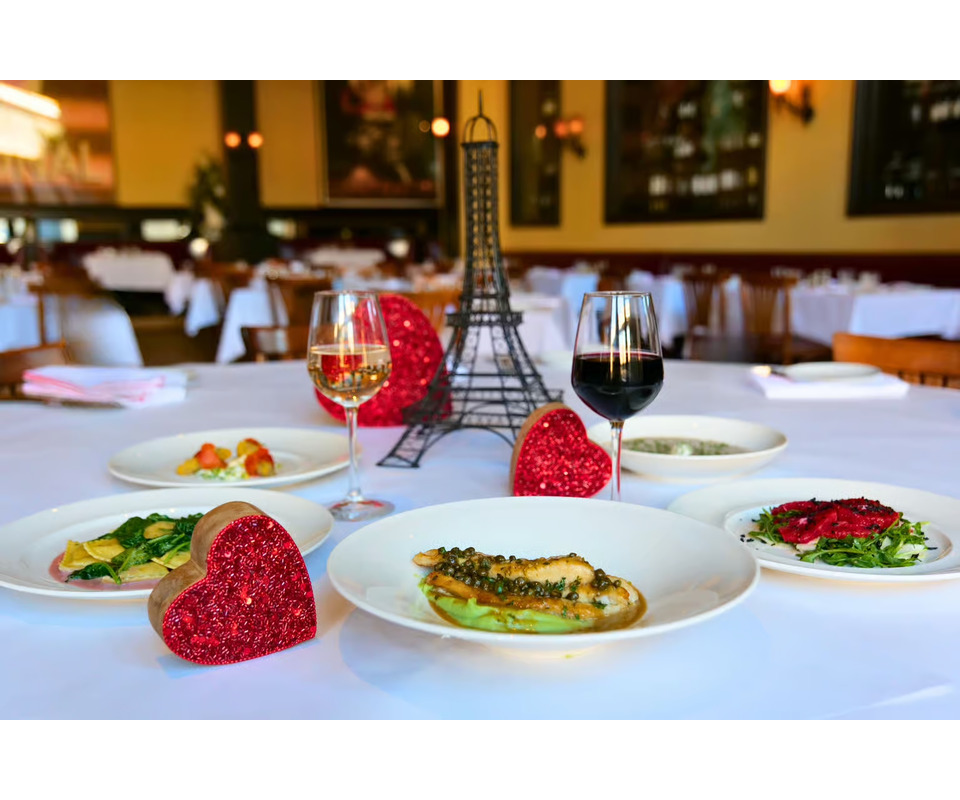 Left Bank Brasserie's Valentine's Day Menu 1